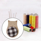 Maxbell Pin Cushion DIY Crafts Sewing Accessories for Needlework Embroidery Quilting Brown