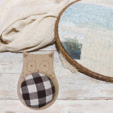 Maxbell Pin Cushion DIY Crafts Sewing Accessories for Needlework Embroidery Quilting Brown