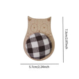 Maxbell Pin Cushion DIY Crafts Sewing Accessories for Needlework Embroidery Quilting Brown