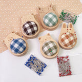 Maxbell Pin Cushion DIY Crafts Sewing Accessories for Needlework Embroidery Quilting Light Green