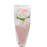 Maxbell Crochet Bouquet Handmade Knitted Bouquet for Mother Day Anniversary Birthday pink
