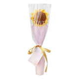 Maxbell Crochet Bouquet Handmade Knitted Bouquet for Mother Day Anniversary Birthday yellow
