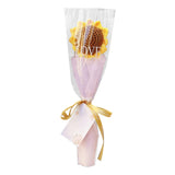 Maxbell Crochet Bouquet Handmade Knitted Bouquet for Mother Day Anniversary Birthday yellow