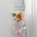 Maxbell Crochet Flowers Bouquet Finished for Mother Day Thanksgiving Day Anniversary yellow