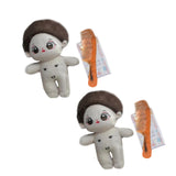 Maxbell Cotton Doll Collection Lovely Stuffed Doll 20cm for Kids Girls Holiday Gifts with Skeleton