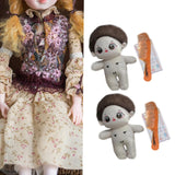 Maxbell Cotton Doll Collection Lovely Stuffed Doll 20cm for Kids Girls Holiday Gifts with Skeleton