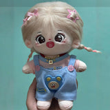 Maxbell Cotton Doll Collection Lovely Stuffed Doll 20cm for Kids Girls Holiday Gifts with Skeleton