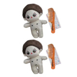 Maxbell Cotton Doll Collection Lovely Stuffed Doll 20cm for Kids Girls Holiday Gifts with Skeleton