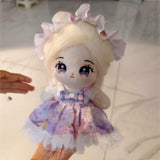 Maxbell Cotton Doll Collection Lovely Stuffed Doll 20cm for Kids Girls Holiday Gifts No Skeleton