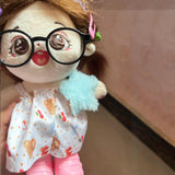 Maxbell Cotton Doll Collection Lovely Stuffed Doll 20cm for Kids Girls Holiday Gifts No Skeleton