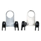 Maxbell Air Brush Holder Stand Practical Sturdy Construction Air Pump Extension Tool silver