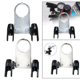 Maxbell Air Brush Holder Stand Practical Sturdy Construction Air Pump Extension Tool silver