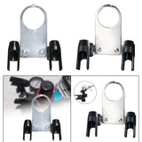 Maxbell Air Brush Holder Stand Practical Sturdy Construction Air Pump Extension Tool silver