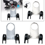 Maxbell Air Brush Holder Stand Practical Sturdy Construction Air Pump Extension Tool silver