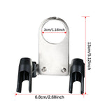 Maxbell Air Brush Holder Stand Practical Sturdy Construction Air Pump Extension Tool gray