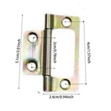 Maxbell 10 Pieces Door Hinges Premium Accessories for Living Room Cabinets Multicolor