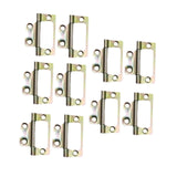 Maxbell 10 Pieces Door Hinges Premium Accessories for Living Room Cabinets Multicolor