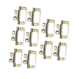 Maxbell 10 Pieces Door Hinges Premium Accessories for Living Room Cabinets Multicolor