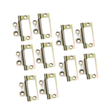 Maxbell 10 Pieces Door Hinges Premium Accessories for Living Room Cabinets Multicolor