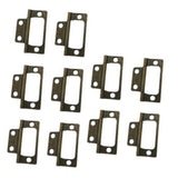 Maxbell 10 Pieces Door Hinges Premium Accessories for Living Room Cabinets Blue Antique