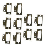 Maxbell 10 Pieces Door Hinges Premium Accessories for Living Room Cabinets Blue Antique