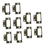 Maxbell 10 Pieces Door Hinges Premium Accessories for Living Room Cabinets Blue Antique