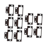 Maxbell 10 Pieces Door Hinges Premium Accessories for Living Room Cabinets Red Antique