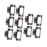 Maxbell 10 Pieces Door Hinges Premium Accessories for Living Room Cabinets Red Antique