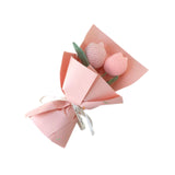 Maxbell Crochet Flowers Bouquet Knitting Flower for Mother Day Teacher’ Day Birthday pink