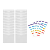 Maxbell 36 Pieces File Folders with 60 Index Tabs for Bill Receipt College