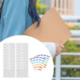 Maxbell 36 Pieces File Folders with 60 Index Tabs for Bill Receipt College