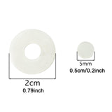 Maxbell 60Pcs Antiskid Pads for Patchwork Rulers Adhesive Rings for Studio Dorm Home