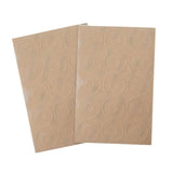 Maxbell 60Pcs Antiskid Pads for Patchwork Rulers Adhesive Rings for Studio Dorm Home