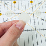Maxbell 60Pcs Antiskid Pads for Patchwork Rulers Adhesive Rings for Studio Dorm Home