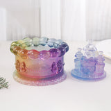 Maxbell Castle Storage Box Silicone Mould Storage Jar Resin Casting DIY Making Craft