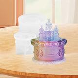 Maxbell Castle Storage Box Silicone Mould Storage Jar Resin Casting DIY Making Craft