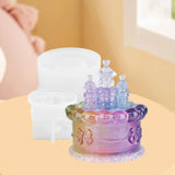 Maxbell Castle Storage Box Silicone Mould Storage Jar Resin Casting DIY Making Craft