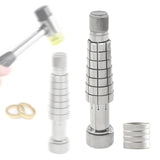 Maxbell Ring Stretcher Tool Rings Enlarger for Jewelry Shop Household DIY Enthusiast Silver