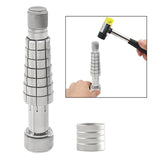 Maxbell Ring Stretcher Tool Rings Enlarger for Jewelry Shop Household DIY Enthusiast Silver