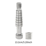 Maxbell Ring Stretcher Tool Rings Enlarger for Jewelry Shop Household DIY Enthusiast Silver