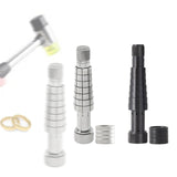 Maxbell Ring Stretcher Tool Rings Enlarger for Jewelry Shop Household DIY Enthusiast Silver