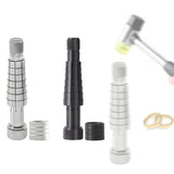 Maxbell Ring Stretcher Tool Rings Enlarger for Jewelry Shop Household DIY Enthusiast Silver