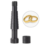 Maxbell Ring Stretcher Tool Rings Enlarger for Jewelry Shop Household DIY Enthusiast Black