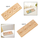 Maxbell Bead Boards Storage Container Practical Bead Tray for Storage Bangle Bracelet Style A