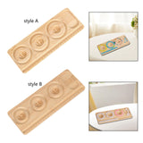 Maxbell Bead Boards Storage Container Practical Bead Tray for Storage Bangle Bracelet Style A