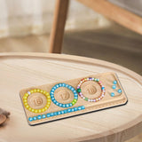 Maxbell Bead Boards Storage Container Practical Bead Tray for Storage Bangle Bracelet Style A