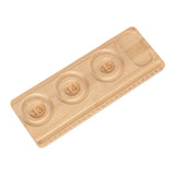 Maxbell Bead Boards Storage Container Practical Bead Tray for Storage Bangle Bracelet Style B