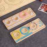 Maxbell Bead Boards Storage Container Practical Bead Tray for Storage Bangle Bracelet Style B