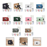 Maxbell Scrapbook Album Supplies Multifunctional for Wedding Anniversary Baby Shower Black