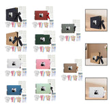 Maxbell Scrapbook Album Supplies Multifunctional for Wedding Anniversary Baby Shower Black